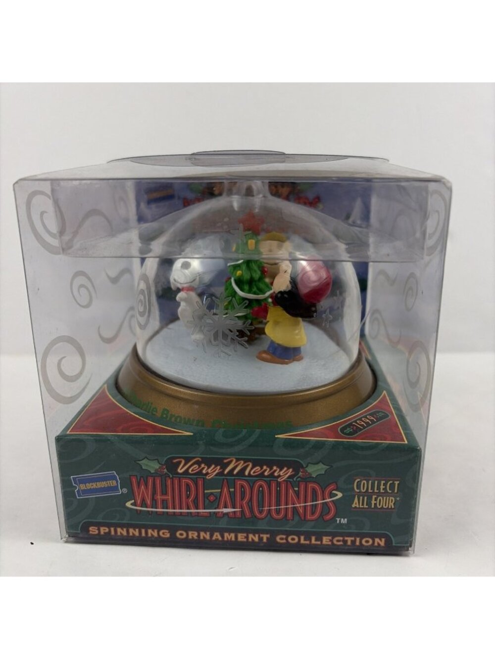 Very Merry Whirl-Around Charlie Brown Christmas Spinning Ornament - Blockbuster